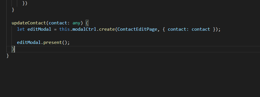 Salesforce Mobile SDK and Ionic – Edit Contact Part III